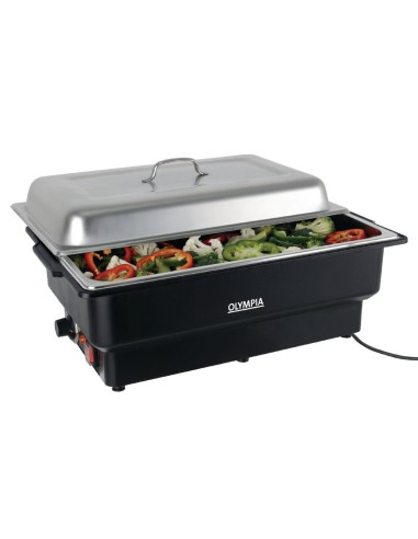 Chafing dish électrique Olympia 13,5 L - inox