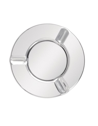 Cendrier inox antivent Olympia 90mm - lot de 6