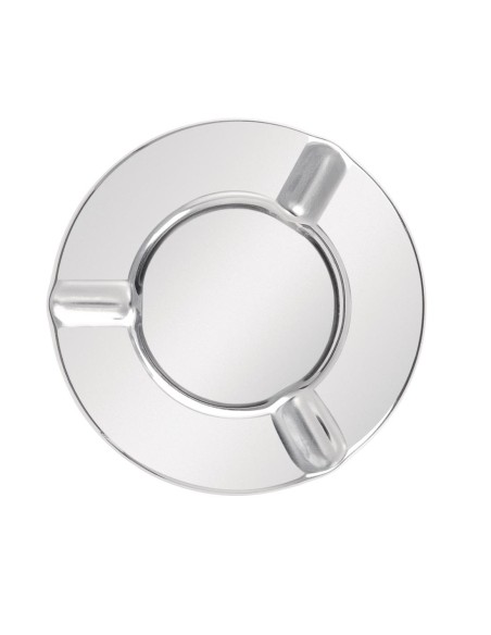 Cendrier inox antivent Olympia 90mm - lot de 6