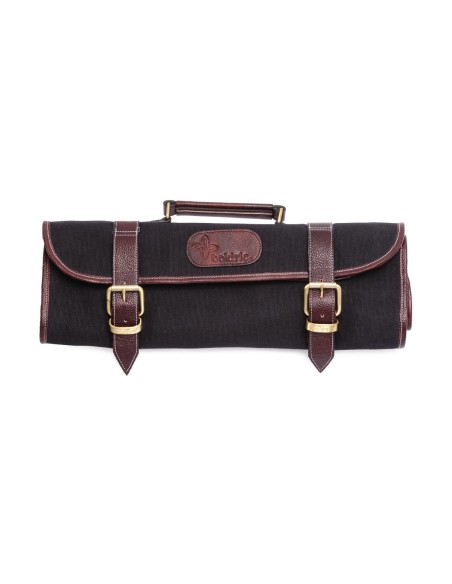 Trousse à couteaux Boldric noire 9 emplacements - Sacs à couteaux