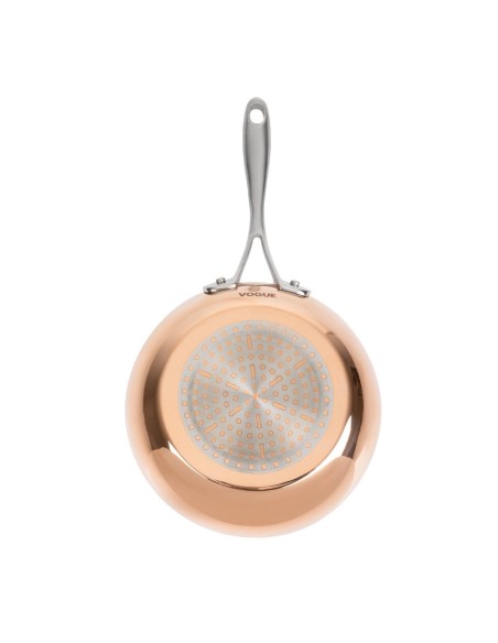 Poêle triple paroi cuivre induction Vogue 200mm - 1,4L