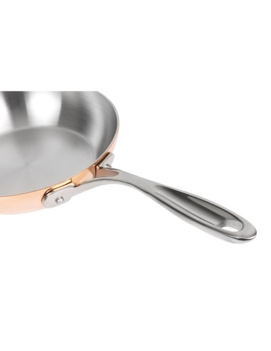 Poêle triple paroi cuivre induction Vogue 200mm - 1,4L