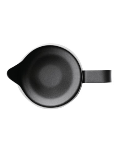 Pichet à lait antiadhésif noir Olympia 340 ml - Carafe inox