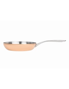 Poêle en cuivre 3 couches induction Vogue 240 mm 2
