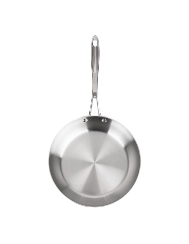 Poêle en cuivre 3 couches induction Vogue 240 mm