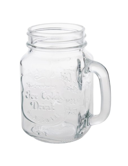 Bocaux avec anse Olympia 450 ml - lot de 12