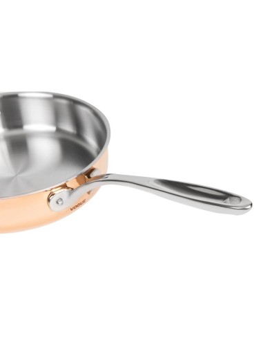 Sauteuse en cuivre 3 couches induction Vogue 240mm - 2,7 L