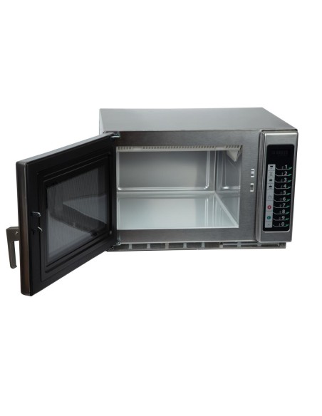 Micro-ondes Menumaster 34L 1800W programmable - inox
