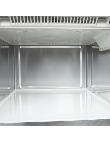 Micro-ondes Menumaster 34L 1800W programmable - inox