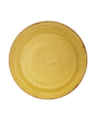 Assiettes Churchill Stonecast 165 mm jaune - Lot de 12