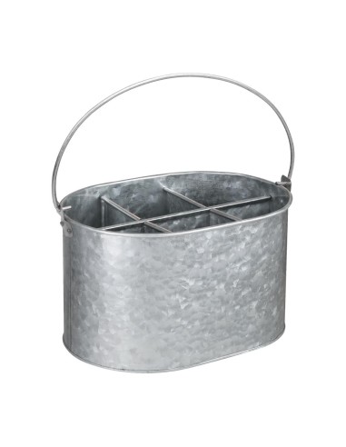 Rangement de table galvanisé Olympia - 4,2 L