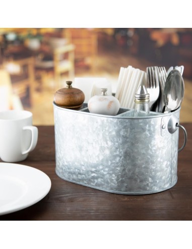 Rangement de table galvanisé Olympia - 4,2 L