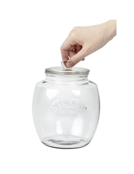 Bocal en verre Kilner 2L - hermétique et recyclable