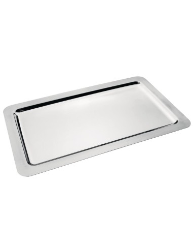 Plat de présentation inox GN 1/1 Olympia - Buffet professionnel