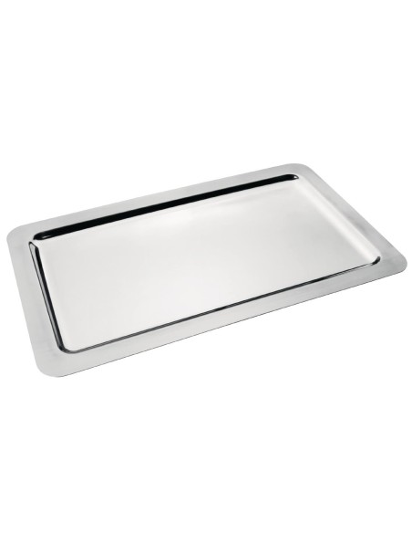 Plat de présentation inox GN 1/1 Olympia - Buffet professionnel