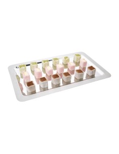 Plat de présentation inox GN 1/1 Olympia - Buffet professionnel 2