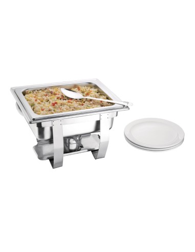 Chafing Dish Milan Olympia GN 1/2 inox - 3,7 L