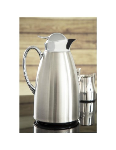 Pichet isotherme chromé Olympia 1L - 1 L inox