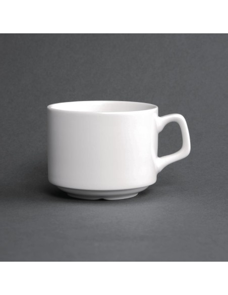 Tasses empilables Olympia Lumina 200 ml - lot de 6