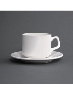 Tasses empilables Olympia Lumina 200 ml - lot de 6 2