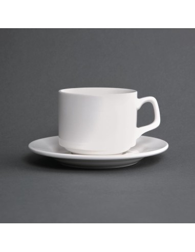 Tasses empilables Olympia Lumina 200 ml - lot de 6