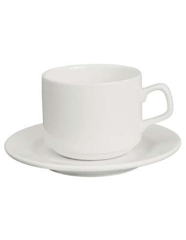 Tasses empilables Olympia Lumina 200 ml - lot de 6