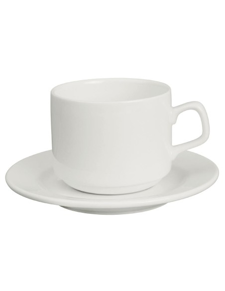 Tasses empilables Olympia Lumina 200 ml - lot de 6