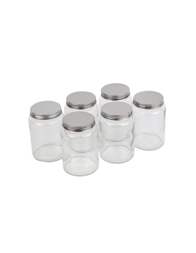 Bocaux à conserves Vogue 550 ml - lot de 6
