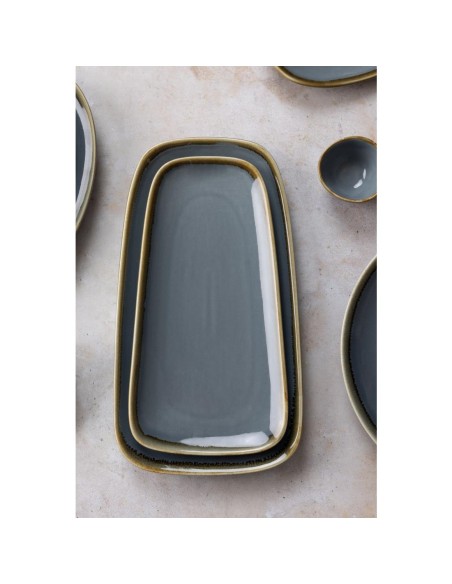 Plats Olympia Kiln océan 295mm - lot de 4