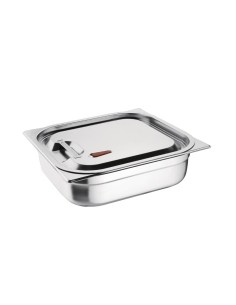 Couvercle hermétique inox et silicone Vogue GN 1/2 2