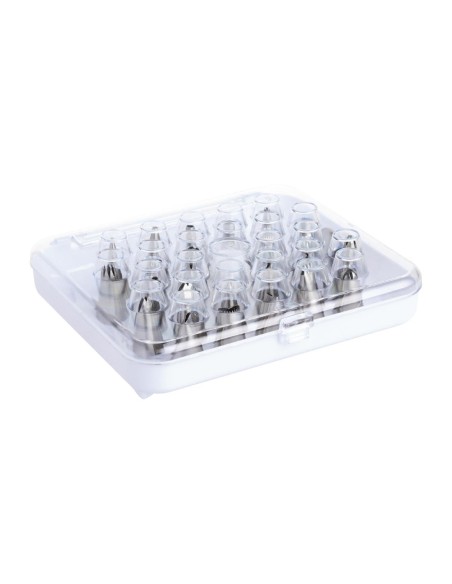 Boîte de 26 douilles pâtissières Vogue - inox