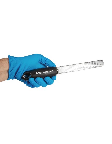 Zesteur et râpe Microplane Premium noir - 35 mm x 325 mm