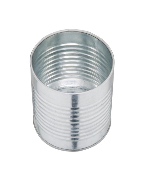 Récipient boîte de conserve en acier galvanisé Olympia - 660 ml