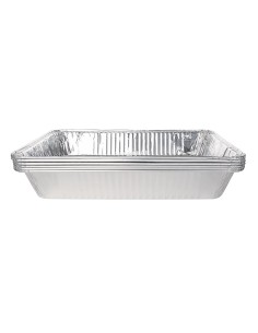Barquettes aluminium Fiesta Recyclable GN 1/1 - lot de 5 2
