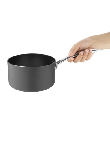 Casserole antiadhésive aluminium anodisé Vogue 160mm