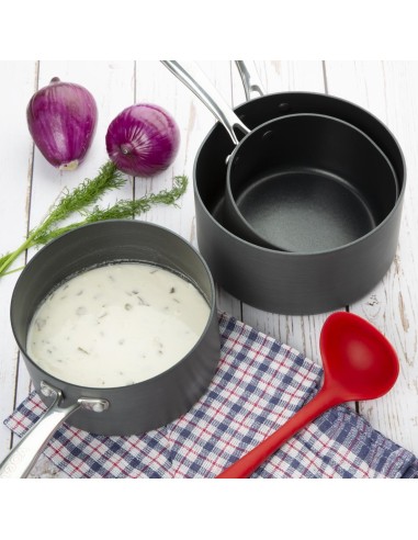 Casserole antiadhésive Vogue 180mm - aluminium anodisé