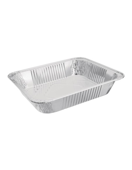Barquettes aluminium Fiesta Recyclable GN 1/2 - lot de 5