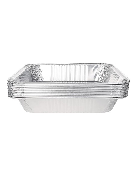 Barquettes aluminium Fiesta Recyclable GN 1/2 - lot de 5