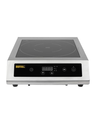 Plaque induction professionnelle Buffalo 3kW - 10 niveaux de puissance