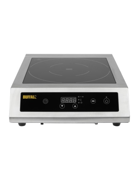 Plaque induction professionnelle Buffalo 3kW - 10 niveaux de puissance