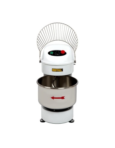 Pétrin à spirale Buffalo 20L - 1,1kW, 20L inox