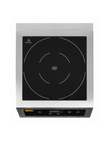Plaque induction professionnelle Buffalo 3kW - 10 niveaux de puissance