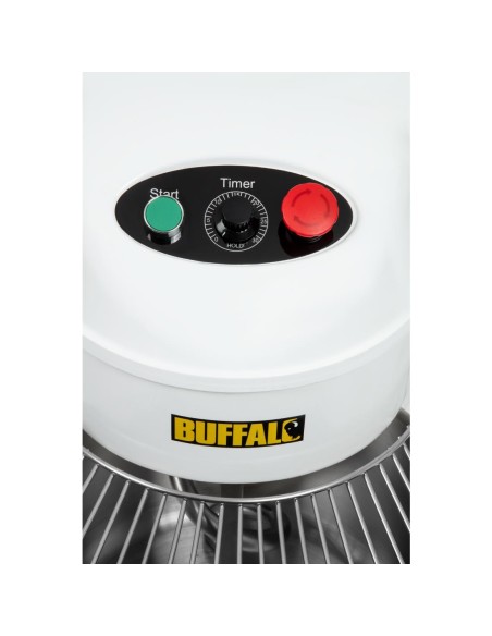 Pétrin à spirale Buffalo 20L - 1,1kW, 20L inox