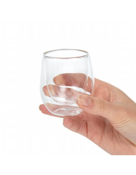 Verres à expresso double paroi Utopia 85 ml - lot de 12