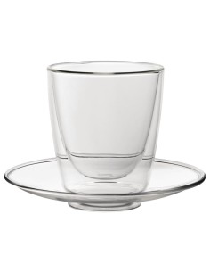 Verres à cappuccino double paroi Utopia 220 ml - lot de 6
