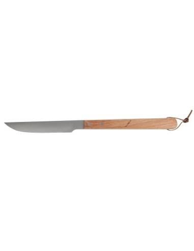 Kit barbecue 4 ustensiles Deglon - Acier inox et bois Bubinga