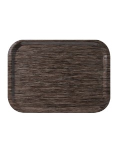 Plateau de service Roltex Fast Food 375x265 mm wengé