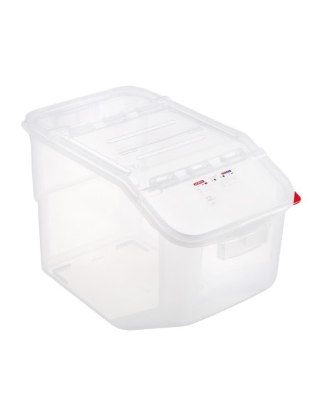 Boîte à ingrédients transparente Araven 50L - stockage polyvalent