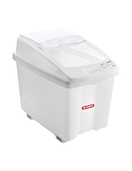 Boîte à ingrédients transparente Araven 100L - stockage polyvalent