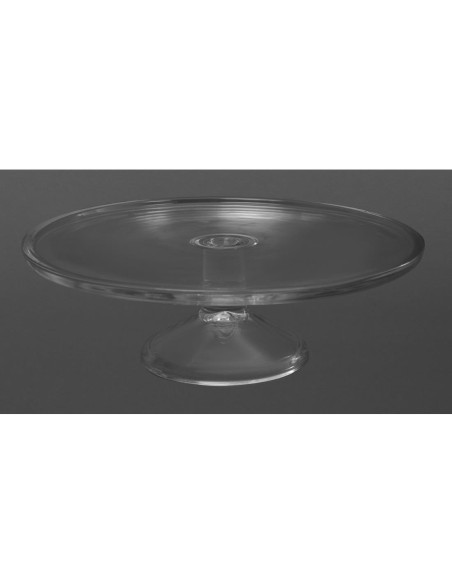 Présentoir à gâteau en verre Olympia - design classique